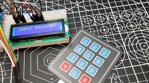 Arduino - Keypad Lock with LCD (Servo / Relay )