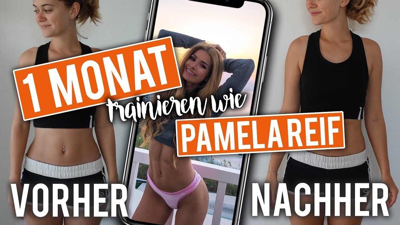 1 Monat Trainieren Wie Pamela Reif Sieht Man Einen Unterschied Snukieful Youtube