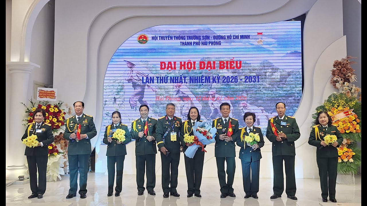 VĂN NGHỆ CHÀO MỪNG ĐẠI HỘI ĐẠI BIỂU HỘI TRƯỜNG SƠN TP.HẢI PHÒNG LẦN THỨ NHẤT, NHIỆM KÌ 2026-2031