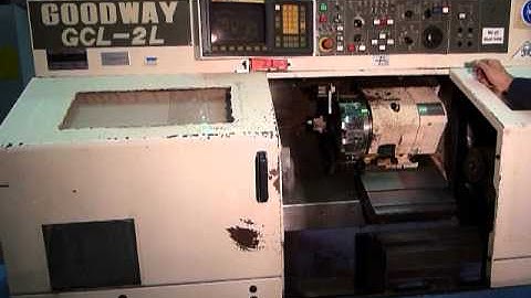 Goodway GCL 2L CNC Lathe Lot 510)