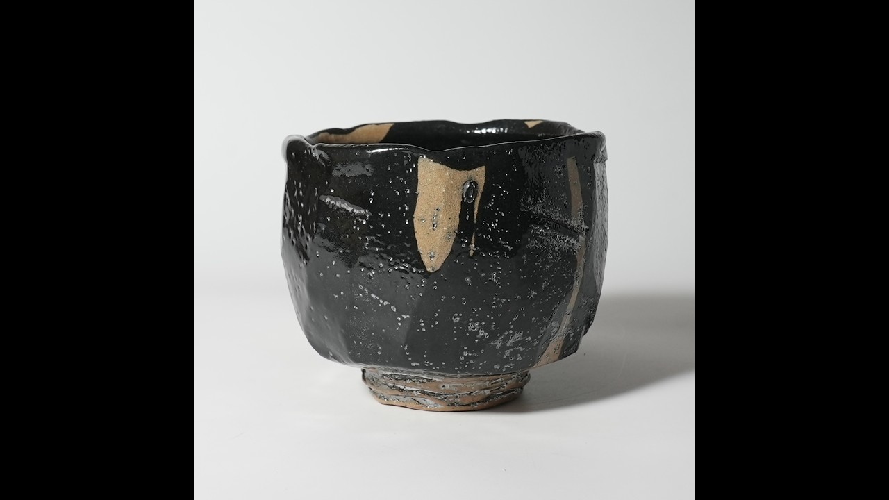 萩黒茶碗 岡田裕 県指定無形文化財 萩焼 | 萩焼屋Hagiyakiya ネット