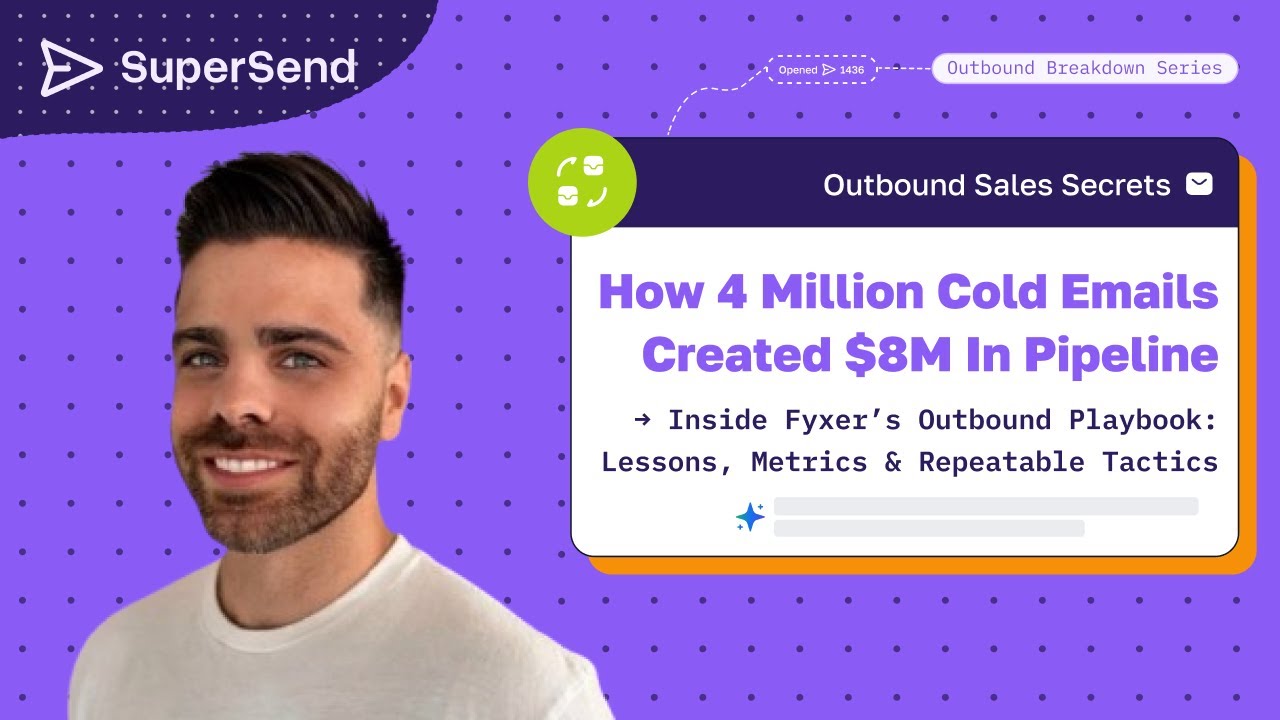 How 4 Million Cold Emails Generated $8M in Pipeline – Cold Email Case Study & Tactics