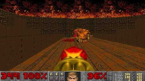 PSX DOOM Custom Level: The Gates Of Hell Part 1