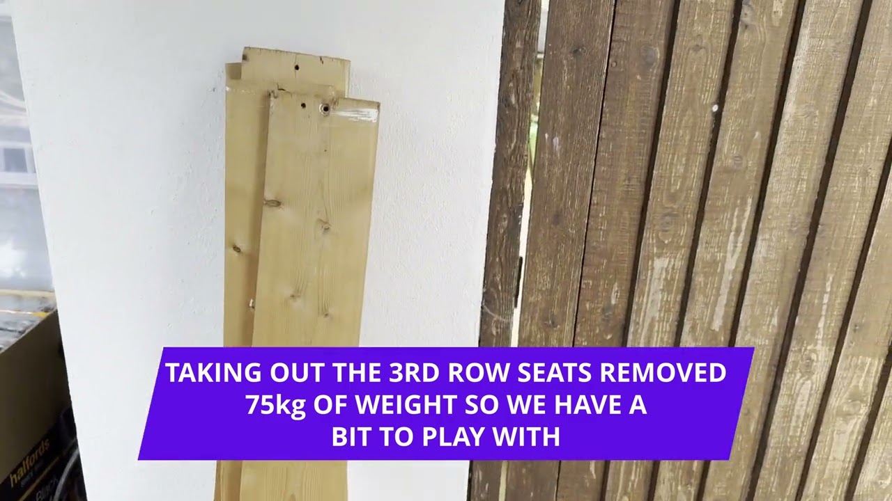 Part 6 - Nissan Elgrand E51 - Camper Conversion Ideas - Fixed Bed, Floor Hole Filling, Foam & Taping