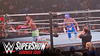 Kofi Kingston Defeats Rey Mysterio At WWE Supershow 5/12/24 | Kofi Kingston vs Rey Mysterio WWE 2024