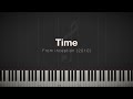 Time (from &quot;Inception&quot;) \\ Hans Zimmer \\ Synthesia Piano Tutorial