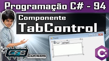 TabControl - Curso Programação Completo C# Visual Studio - Aula 94
