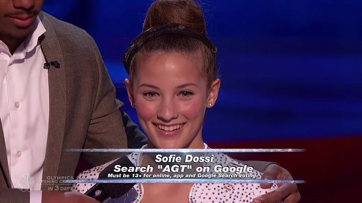 Sofie Dossi, Talented Teen Contortionist   Reba's Golden Buzzer Act   Quarter Finals 2   AGT 2016