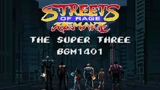 The Super Three - Streets of Rage Remake V5.2 (BGM1401)