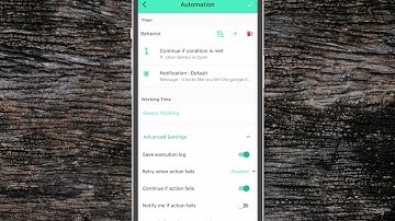YoLink App - How to edit Advanced Settings of Automation