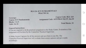 BLI 224 SCAN SOLVED ASSIGNMENT IGNOU