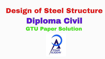 GTU Exam I Diploma I DSS I Winter 2019 I Question 3D | Double Angle Section I IMP Questions