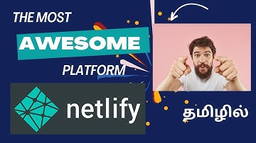 Free Website Hosting with Netlify | Tamil   | Tutorial