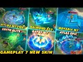 7 NEW SKIN GAMEPLAY | BALMOND S23 | HYLOS MYTHIC | GATOT NOVARIA M7 | ATLAS EPIC | EDITH ELITE