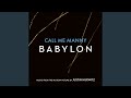 Call me manny music from the motion picture babylon