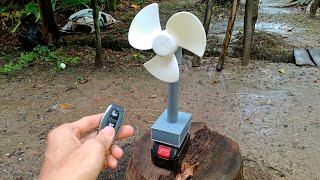 DIY Remote Control Fan