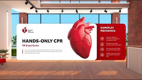 Hands-Only CPR VR Experience