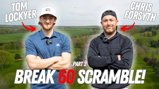 BREAK 60 Scramble with Tom Lockyer! | Back 9 | Knebworth Golf Club