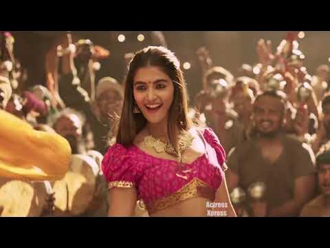 y2mate com Pooja Hegde Hot Compilation Elluvochi Valmiki Everest Maharshi  Jigelu Rani Actress - YouTube