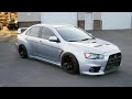 Fixing The Evo X & Installing New Wheels!