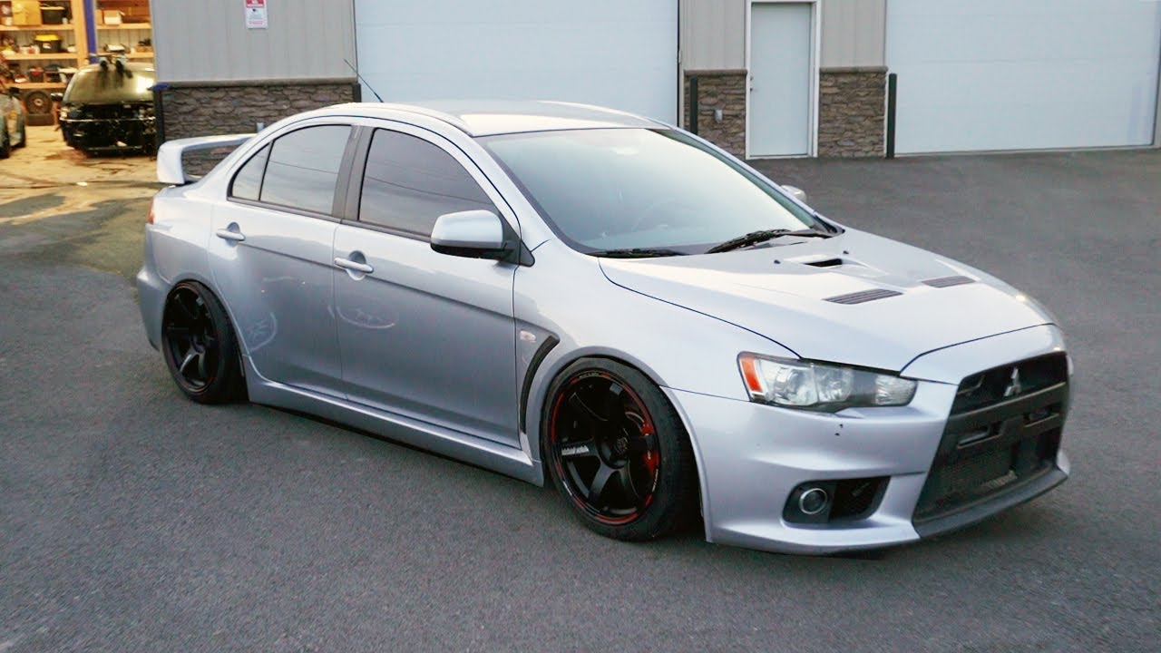 Fixing The Evo X & Installing New Wheels!