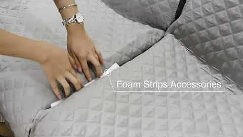 TAOCOCO Recliner Sofa Slipcover Couch Covers for 3 Cushion Couch | Sofa Cover for 3 seat