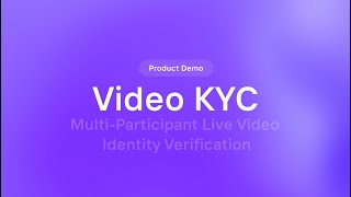 Identomat Video KYC - Live Video Call Verification Solution