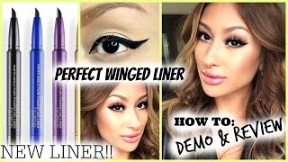 How to: PERFECT WINGED LINER + Full Review/Demo: New Smashbox Gel Liner