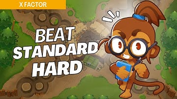 How to Beat Standard (Hard) on X-Factor - BTD6 Strategy
