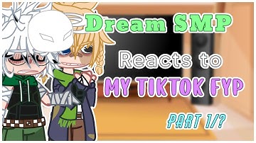 | Dream SMP reacts to my TikTok FYP | Part 1/? |