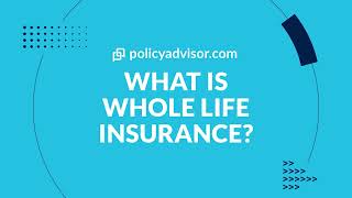 What Is Whole Life Insurance? Whole Life Insurance Explained In Under 2 Minutes Learn More