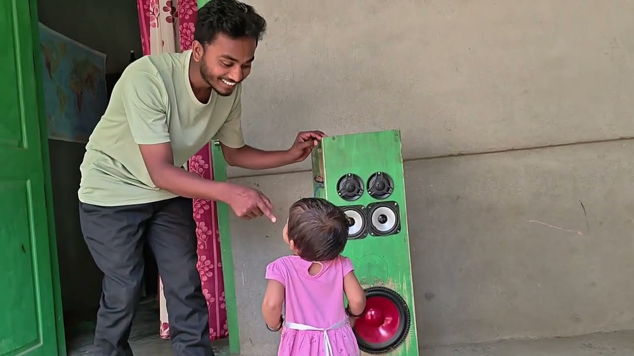 Iot 255 class d amplifier testing with home made tower box #iot255 #classdamplifier #dj #homemade
