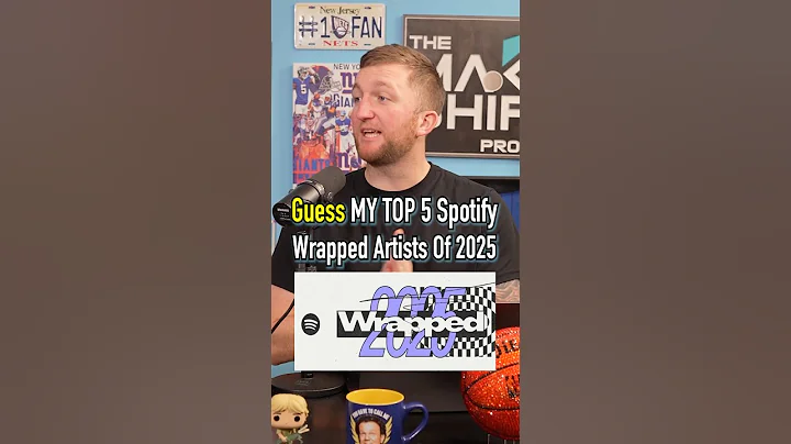 Brian’s SPOTIFY WRAPPED Artists Of 2025! Any Surprises? #shorts #spotify #wrapped #2025 #music