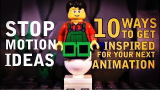 Stop Motion Ideas - 10 Ways to get Inspiration for your Next Animation