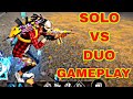 SOLO VS DUO ☠️ || M4A1 + MP5 DEADLY DUO !!! INSANE GAMEPLAY IS BACK AGAIN 🥵 || PRINCE GAMING FF 🤴