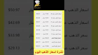 اسعار الذهب الكويت.. سعر جرام الذهب في الكويت اليوم الثلاثاء #عاجل #اسعارالذهب #سعر_الذهب