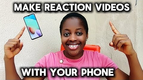 How to make reaction videos with your mobile phone (movie: LOVE IN EVERY WORD)