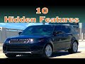 10 Hidden Features of the Range Rover Sport!