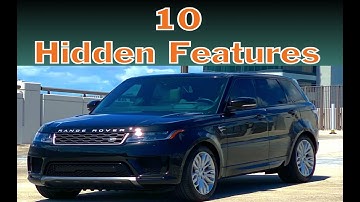 10 Hidden Features of the Range Rover Sport!