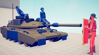 TANK vs UNITS - Totally Accurate Battle Simulator TABS