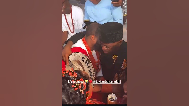 Moment Davido cried ‘tears of joy’ at his wedding #pleasesubscribe #trending #chivido2024