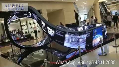 Creative flexible led screen P3 0