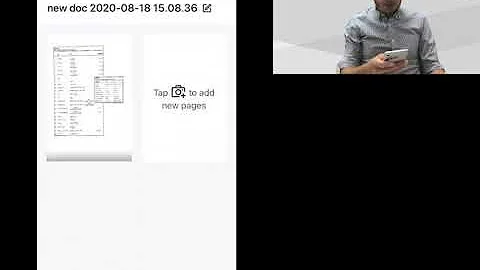 Uploading a .pdf from CamScanner to a Shared Google Drive