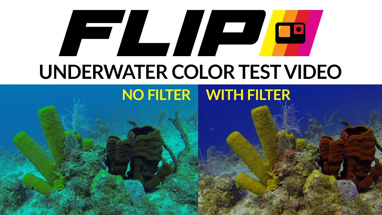 FLIP Filters Professional Underwater Color Filters for GoPro YouTube