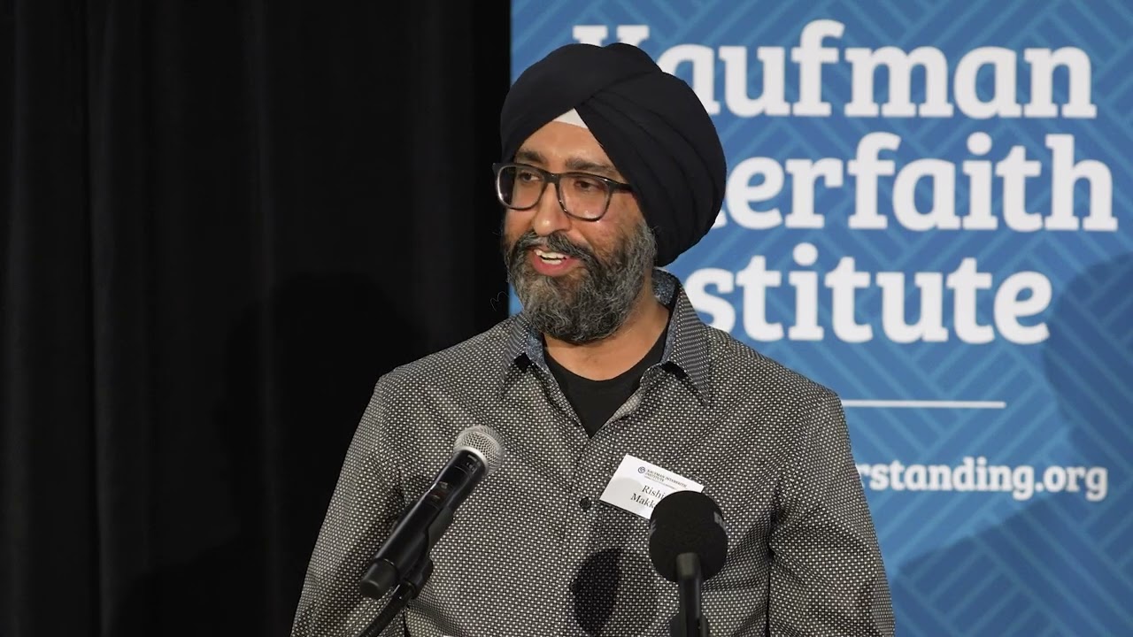 Rishi Makkar - Kaufman Interfaith Leadership Dinner, 2025