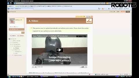 ROBOTIS Humanoid robot, DARwIn-OP - manual website Robotsource.org