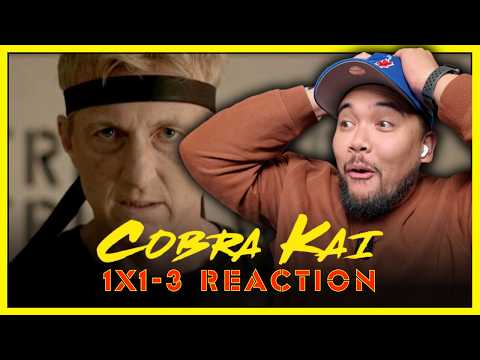 COBRA KAI | 1x1, 1x2, 1x3 | Unforgettable First Viewing!