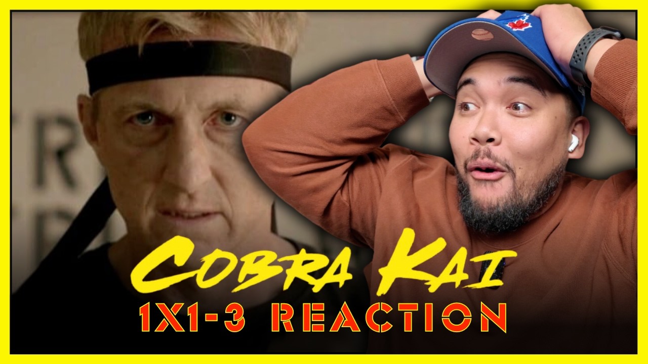 COBRA KAI | 1x1, 1x2, 1x3 | Unforgettable First Viewing!
