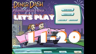Let's Play Diner Dash: Hometown Hero - Levels 11-20
