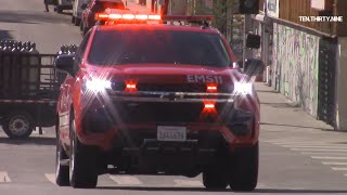 LAFD EMS 11 RESPONDING TO MEDICAL IN 11s DISTRICT
